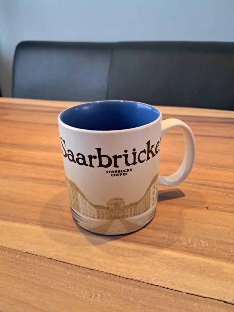 Starbucks Collector Mok Saarbrücken - Nieuwstaat, Ophalen of Verzenden, Nieuw