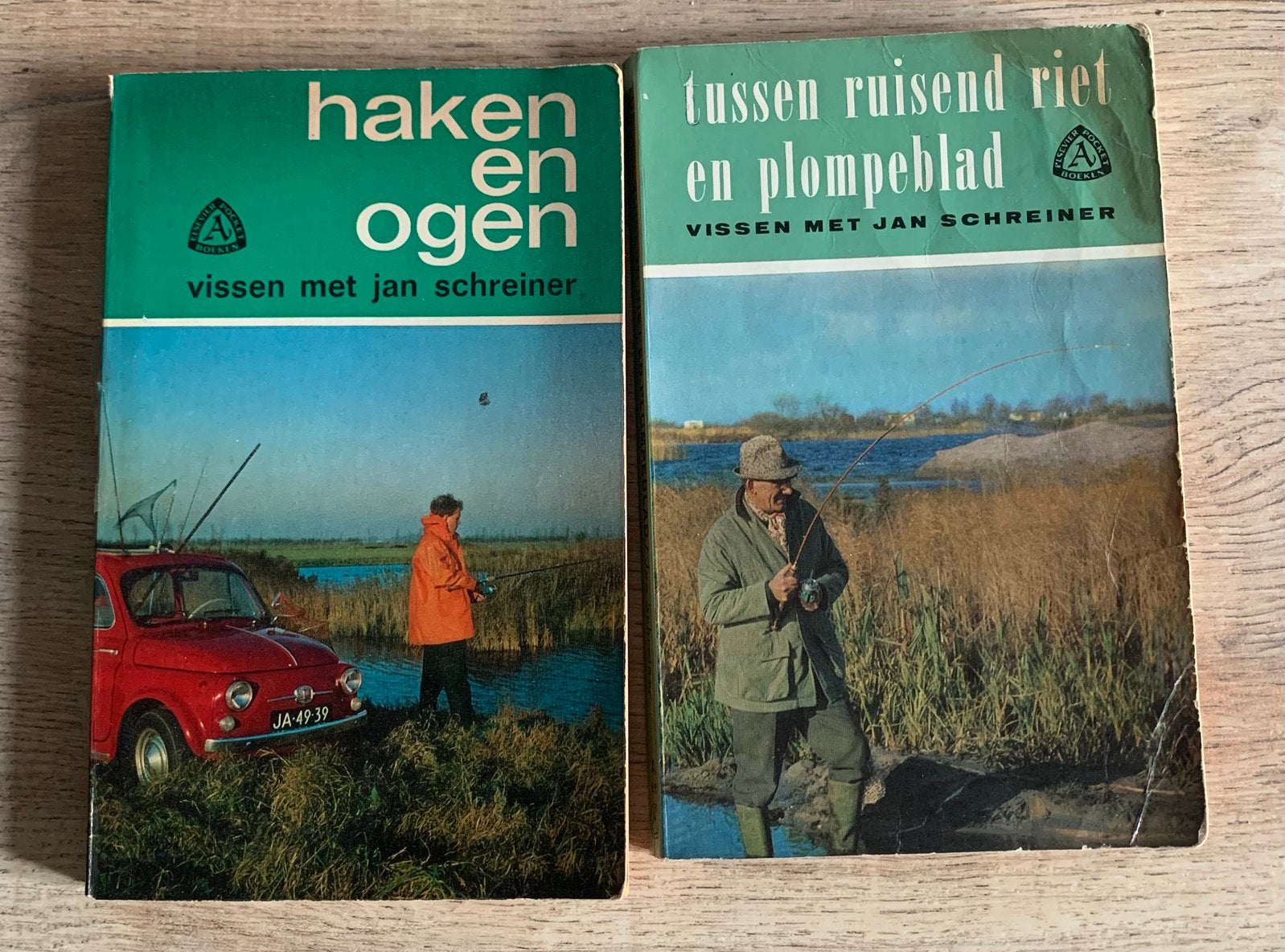 Hengelsport visboeken jan schreiner vissen sportvissen vis, Ophalen of Verzenden, Zo goed als nieuw, Boek of Tijdschrift