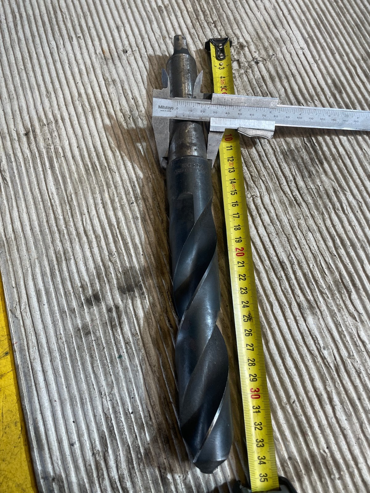 36 mm HSS Spiraalboor MC4 - Guhring HSCO, Ophalen, Gebruikt, Overige typen