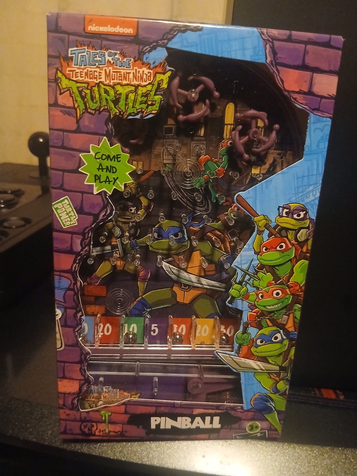 ninja turtles mini pinball, Ophalen of Verzenden, Nieuw, Onderdeel of Defecte kast, Stern