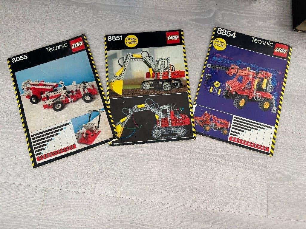 Technisch / Technic lego: 3 voertuigen, Ophalen of Verzenden, Gebruikt, Complete set, Lego
