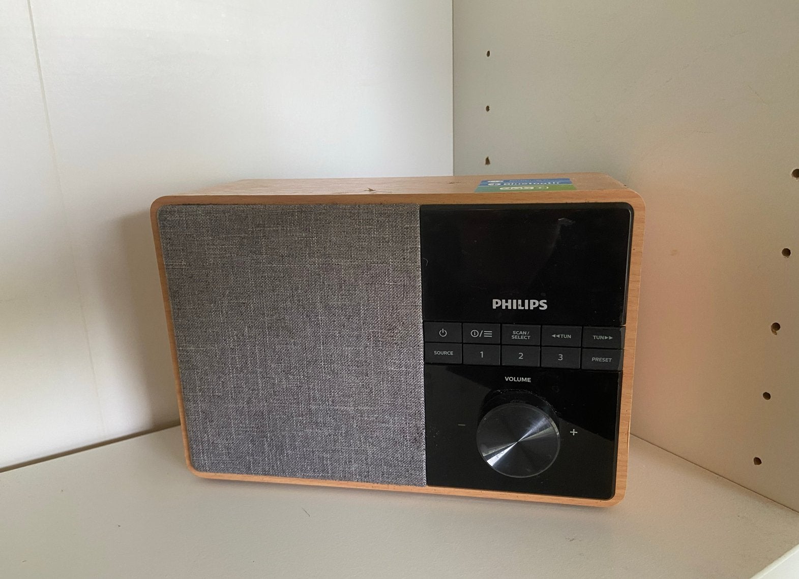 Philips TAR5505/10 DAB+ Radio zonder kabel, Audio, Tv en Foto, Radio's, Ophalen of Verzenden, Niet werkend, Radio