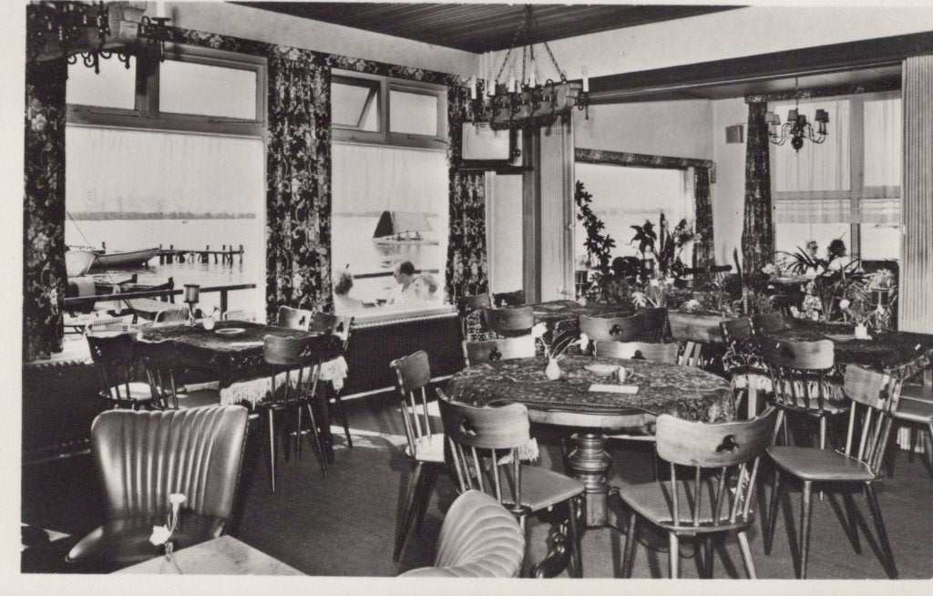 BREUKELERVEEN - 1967 - Interieur hotel-café-rest FAROETA, Verzenden, 1960 tot 1980, Ongelopen, Noord-Holland