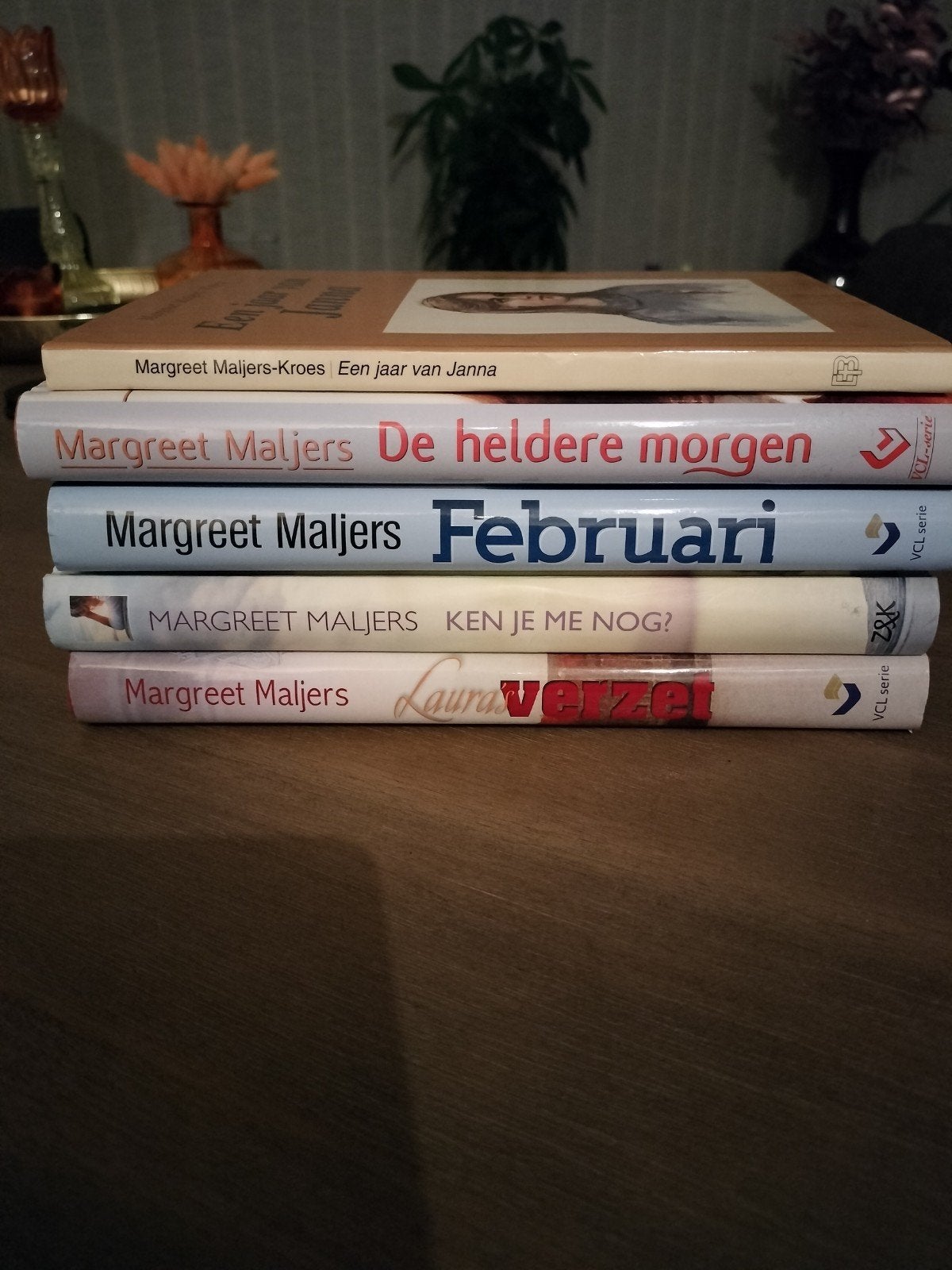 5 boeken van Margreet Maljers - VCL serie, Ophalen of Verzenden, Gelezen, Margreet Maljers, Nederland