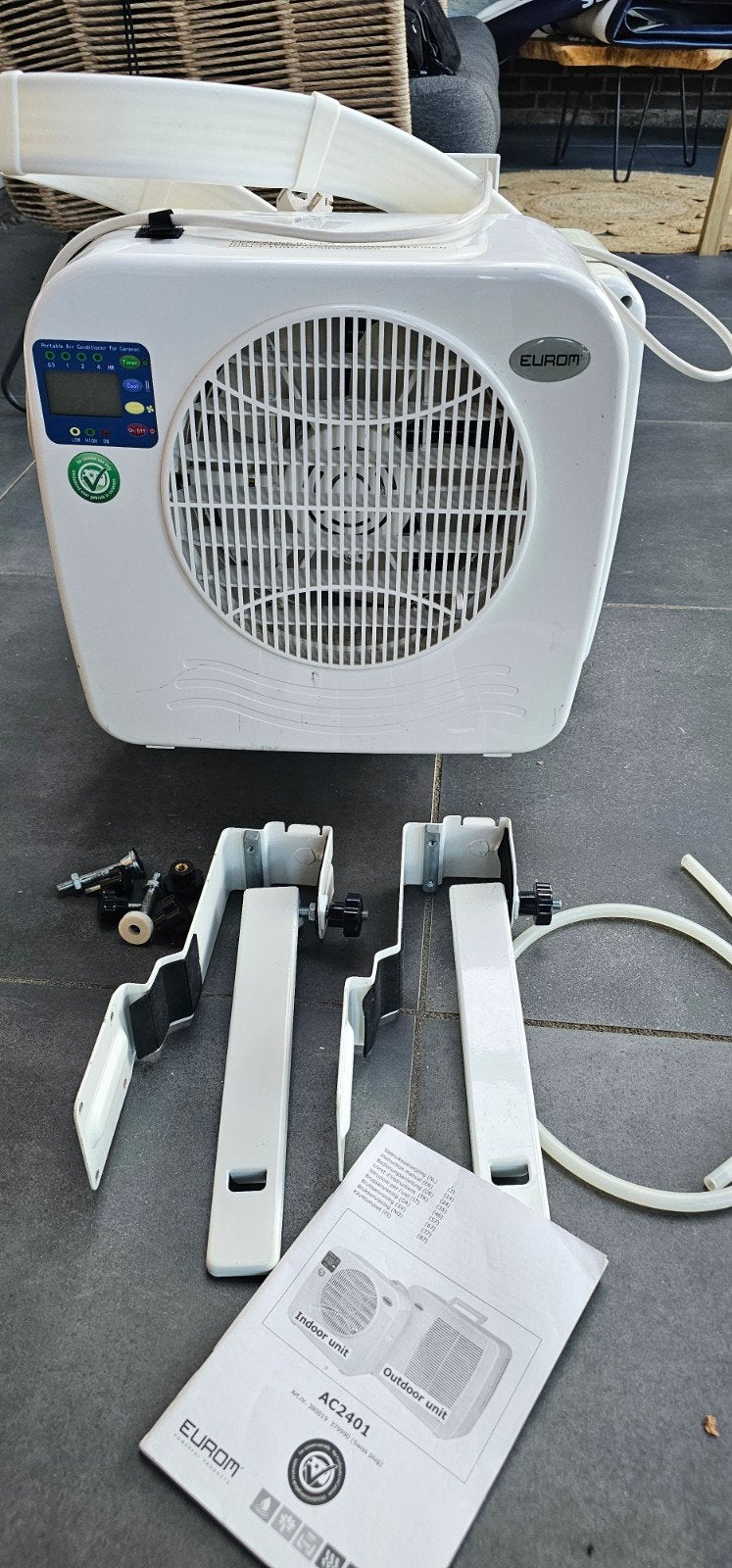 Eurom mobiele split airco, Ophalen, Zo goed als nieuw