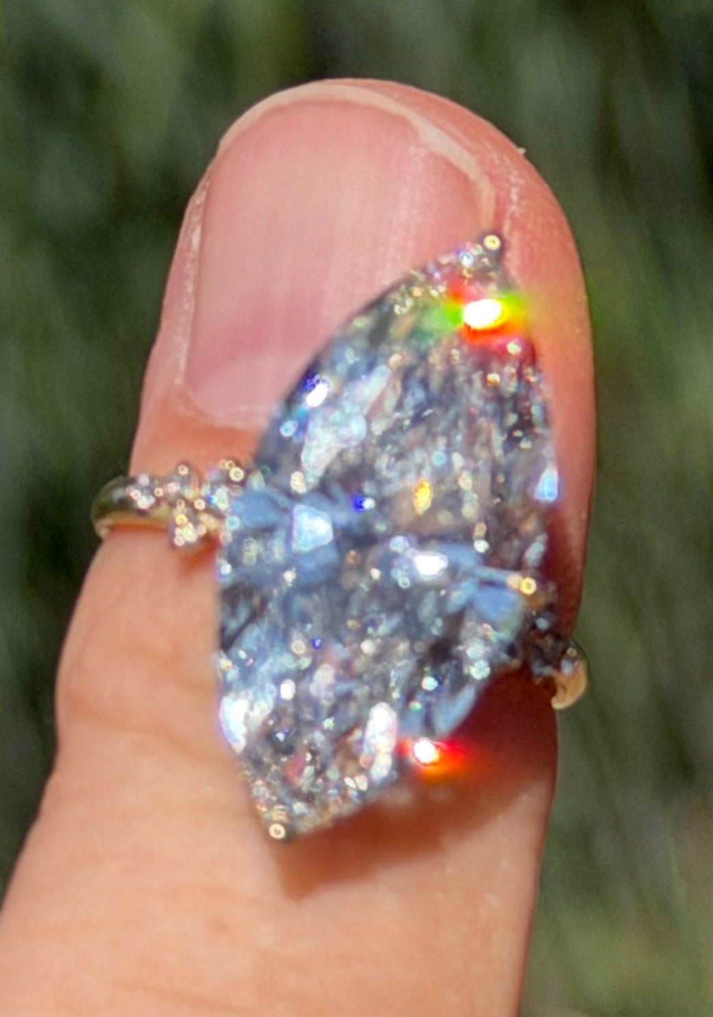 Geel gouden ring met VS1 diamant van 9.22ct! retail €13500!, Geel, Nieuw, Ophalen of Verzenden, 17 tot 18