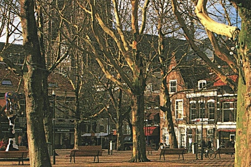 Oude ansichtkaart 37927	Delft	ZH 80+ Beestenmarkt	 _Gelopen, Ophalen of Verzenden, 1980 tot heden, Gelopen, Zuid-Holland