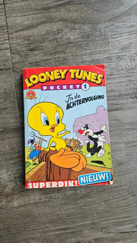 Looney Tunes Pocket 1: In de Achtervolging, Boeken, Stripboeken, Eén stripboek, Ophalen of Verzenden, Gelezen, Diverse auteurs