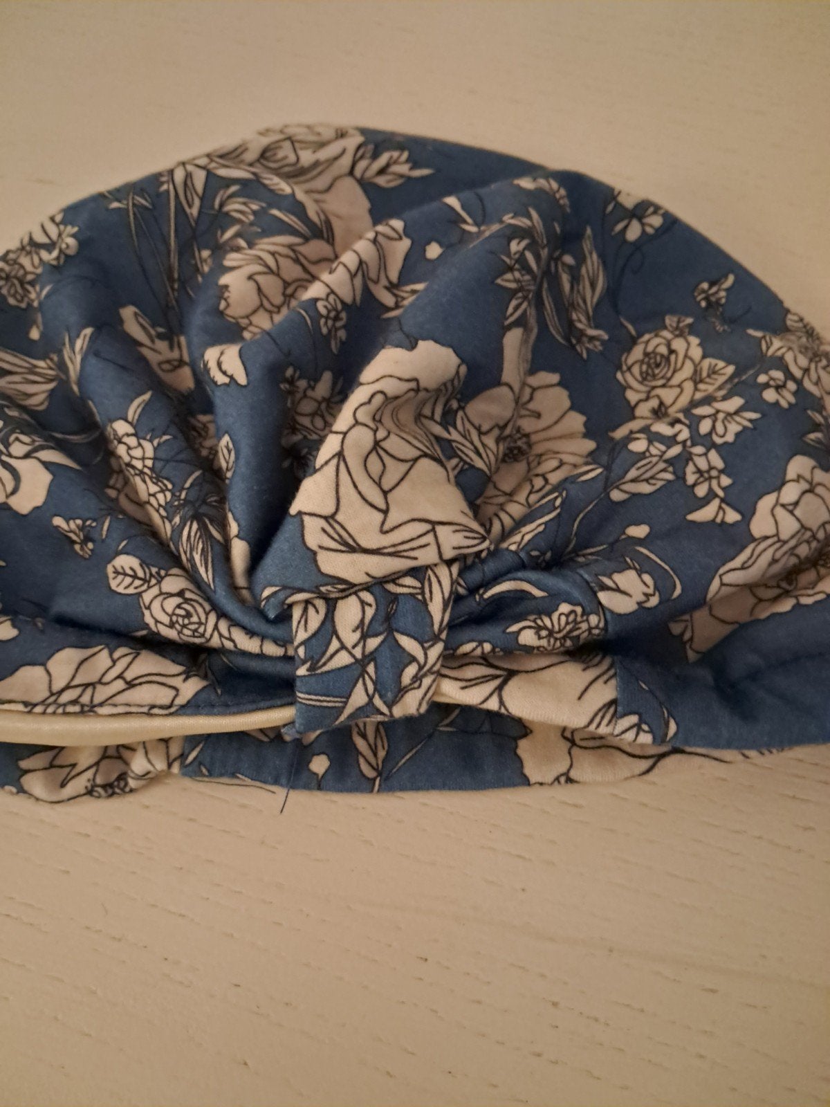 Stijlvol Chemo Mutsje met Bloemenprint - One Size, Hoed, Nieuw, Onbekend, One size fits all