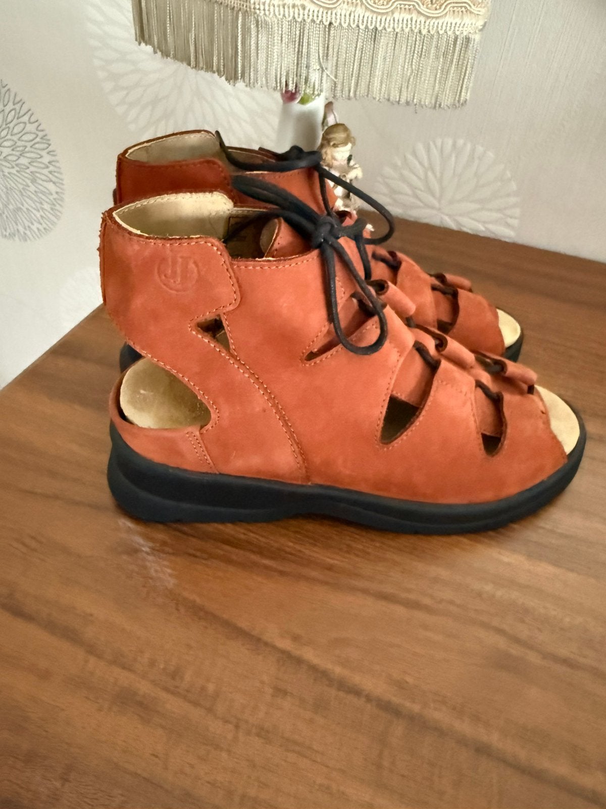JJ Footwear leren sandalen - nieuw, Kleding | Dames, Schoenen, Bruin, Verzenden, Nieuw, Sandalen of Muiltjes