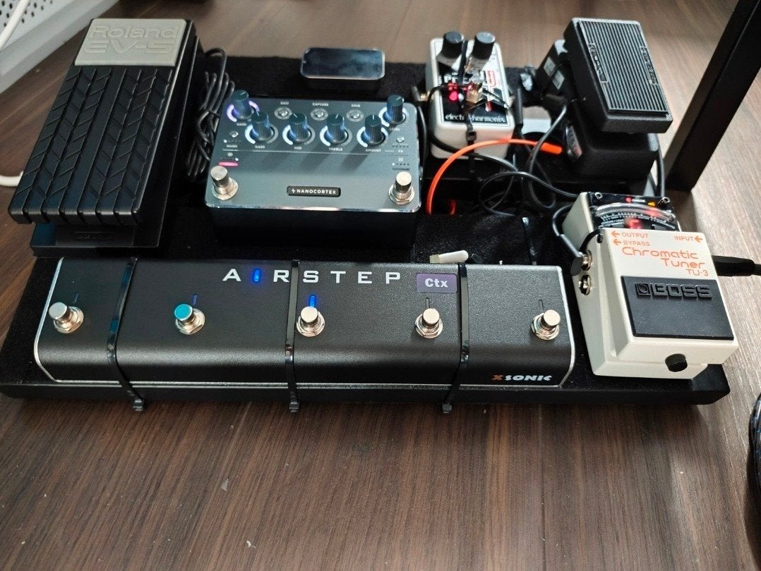 Gitaar Pedaal Bord Modern incl. Tas