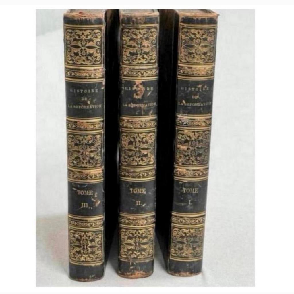 Histoire De La Reformation D'Aubigne 1839 vol 1-3 antiek set, Ophalen of Verzenden