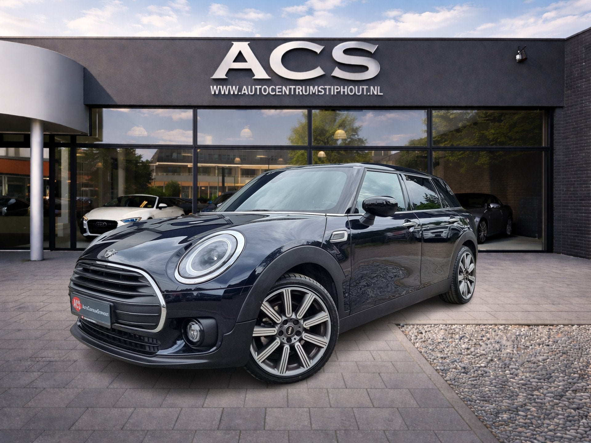 MINI Clubman 1.5 John Cooper Works | Automaat | 2022 | Leder, Auto's, 136 pk, Gebruikt, Clubman, Blauw