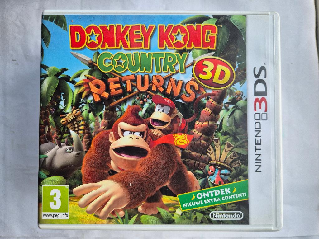DONKEY KONG country RETURNS, Gebruikt, 1 speler, Ophalen of Verzenden, Vanaf 3 jaar