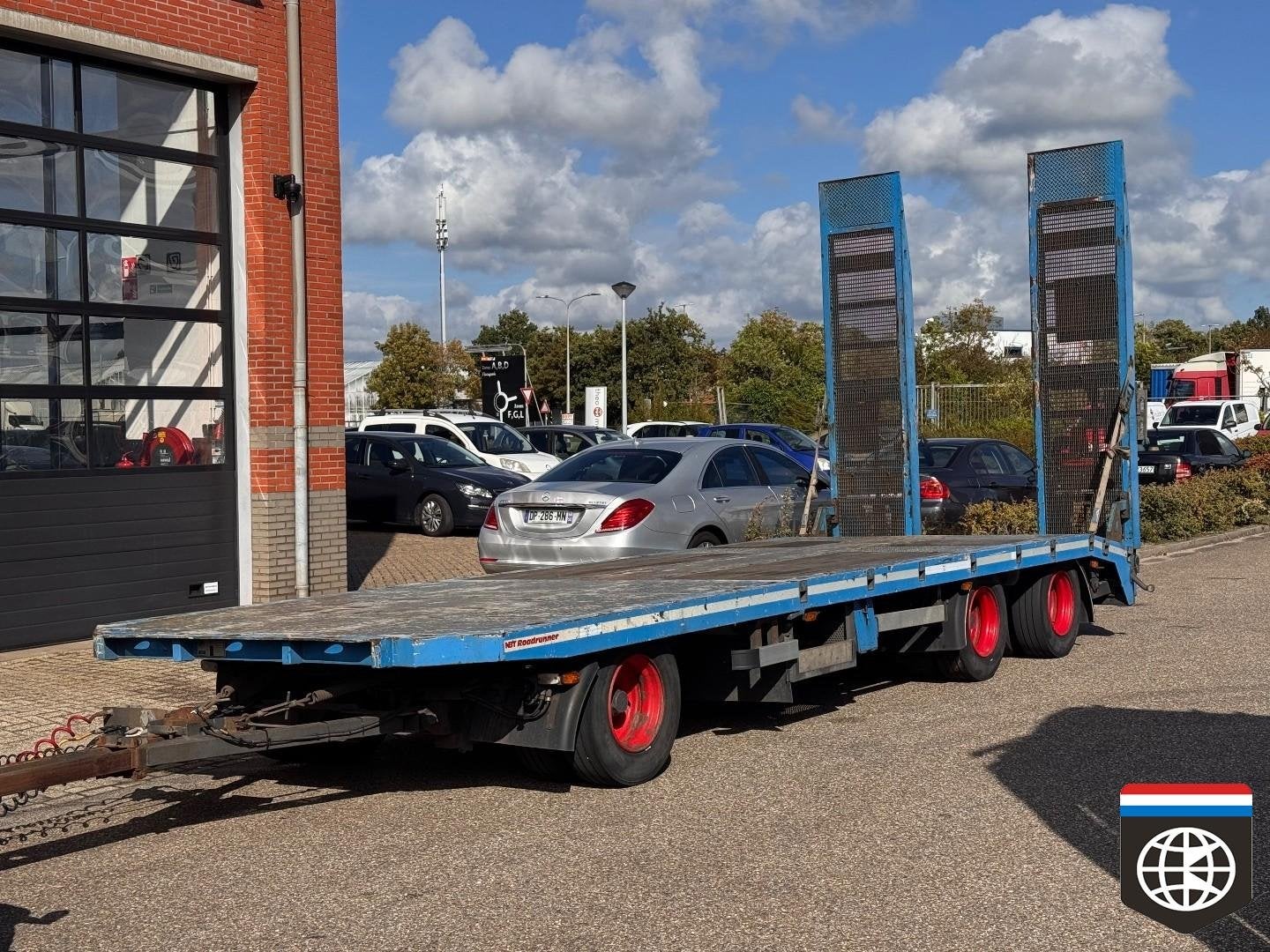 Zwalve A.3.10.18 uitschuifbaar 3.5 m - laadvloer 88CM - verb, Auto's, Overige kleuren, Overige brandstoffen, Bedrijf, Aanhangers en Opleggers
