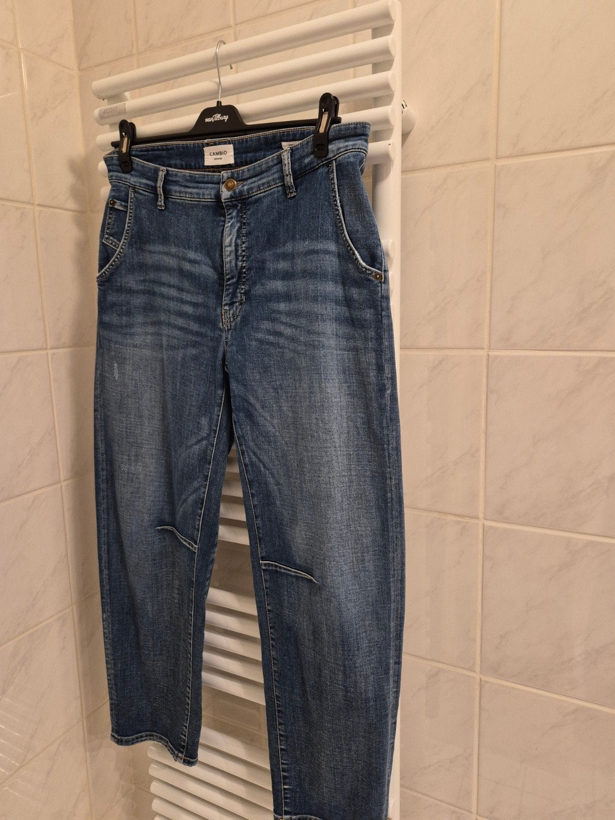 CAMBIO SPIJKERBROEK MT 40 BARREL, Cambio, Zo goed als nieuw, W30 - W32 (confectie 38/40), Verzenden