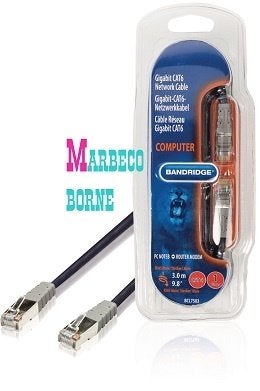 CAT6 FTP/UTP Netwerkkabel RJ45 Male - RJ45 Male 3 meter