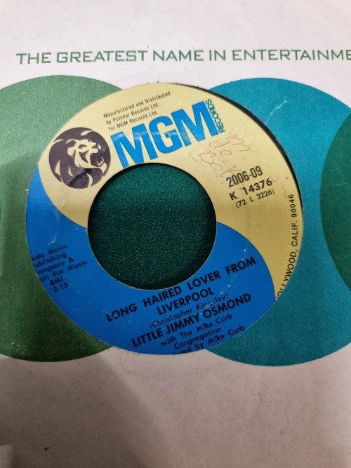 Single little jimmy osmond, Ophalen of Verzenden