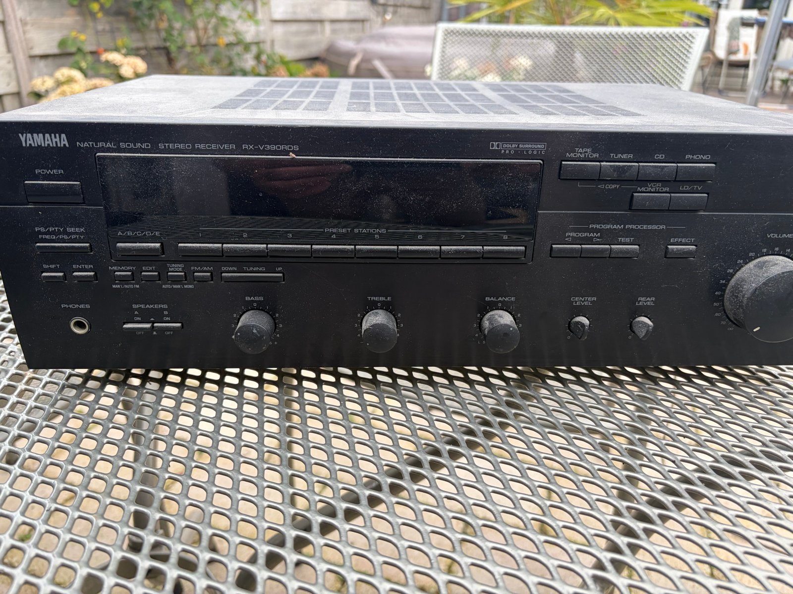 Yamaha RX-V390RDS Stereo Receiver - Natuurlijk Geluid, Ophalen, Gebruikt, Yamaha, Minder dan 60 watt