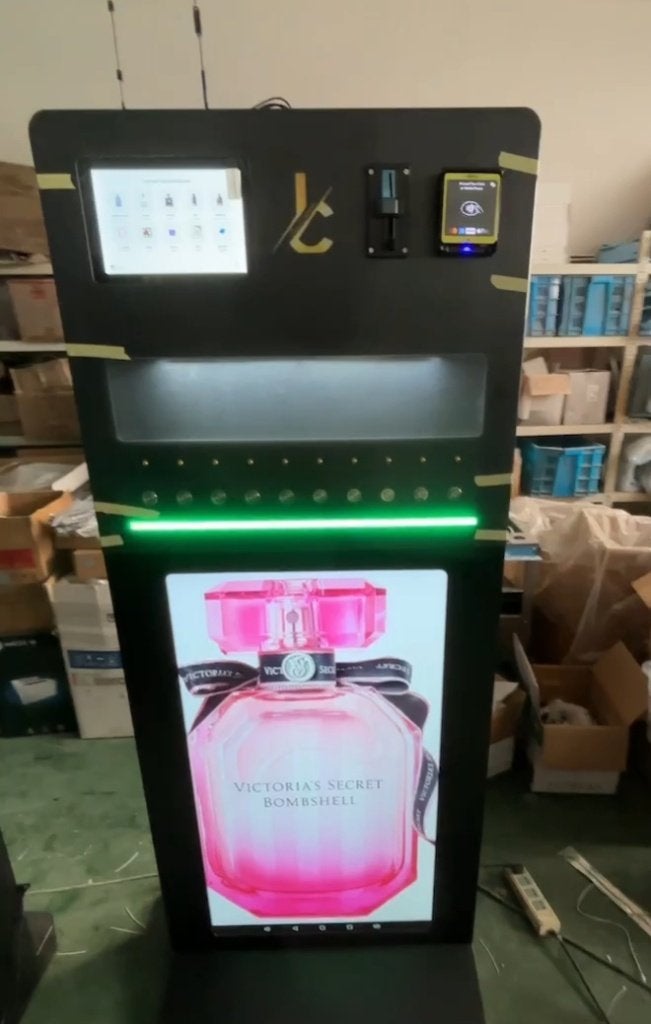 Luxe Parfum Vending Machine – 10 Dispensers!, Witgoed en Apparatuur, Ophalen, Nieuw
