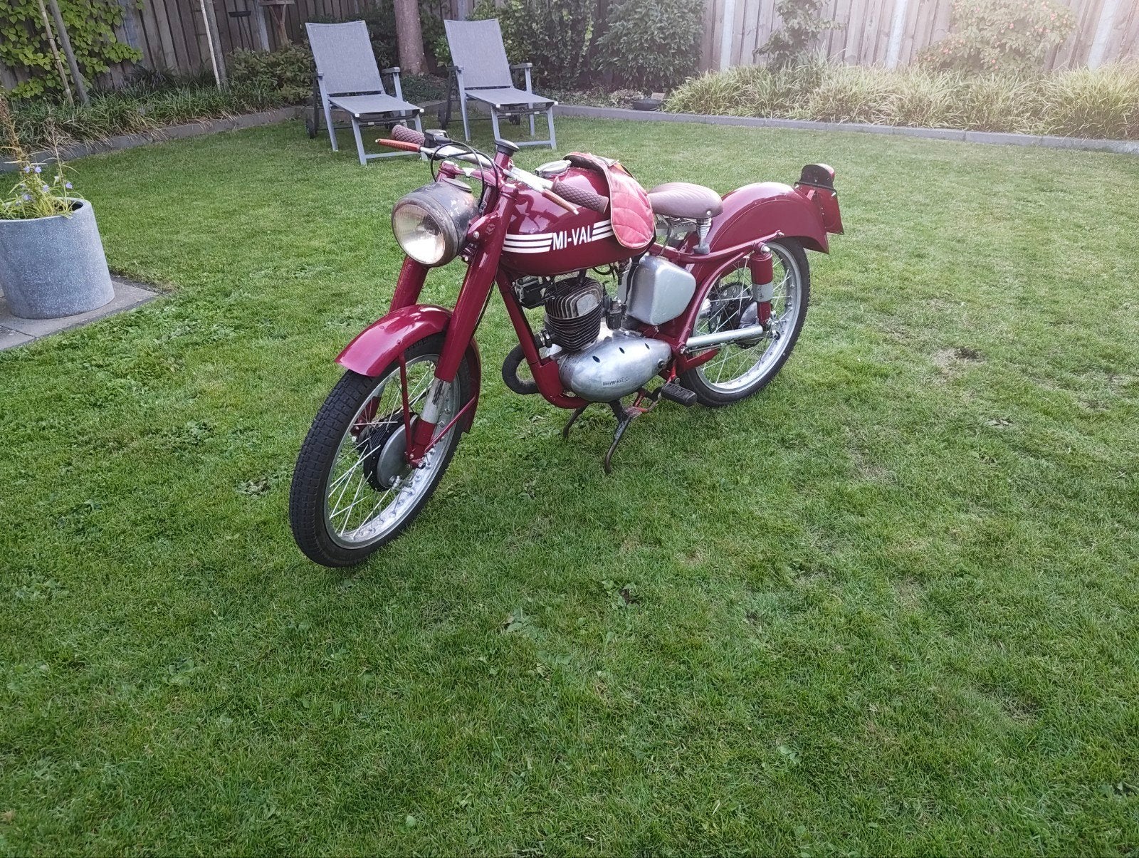 Mi-Val 125 GS 1954, Ophalen, 4 versnellingen, Overige merken