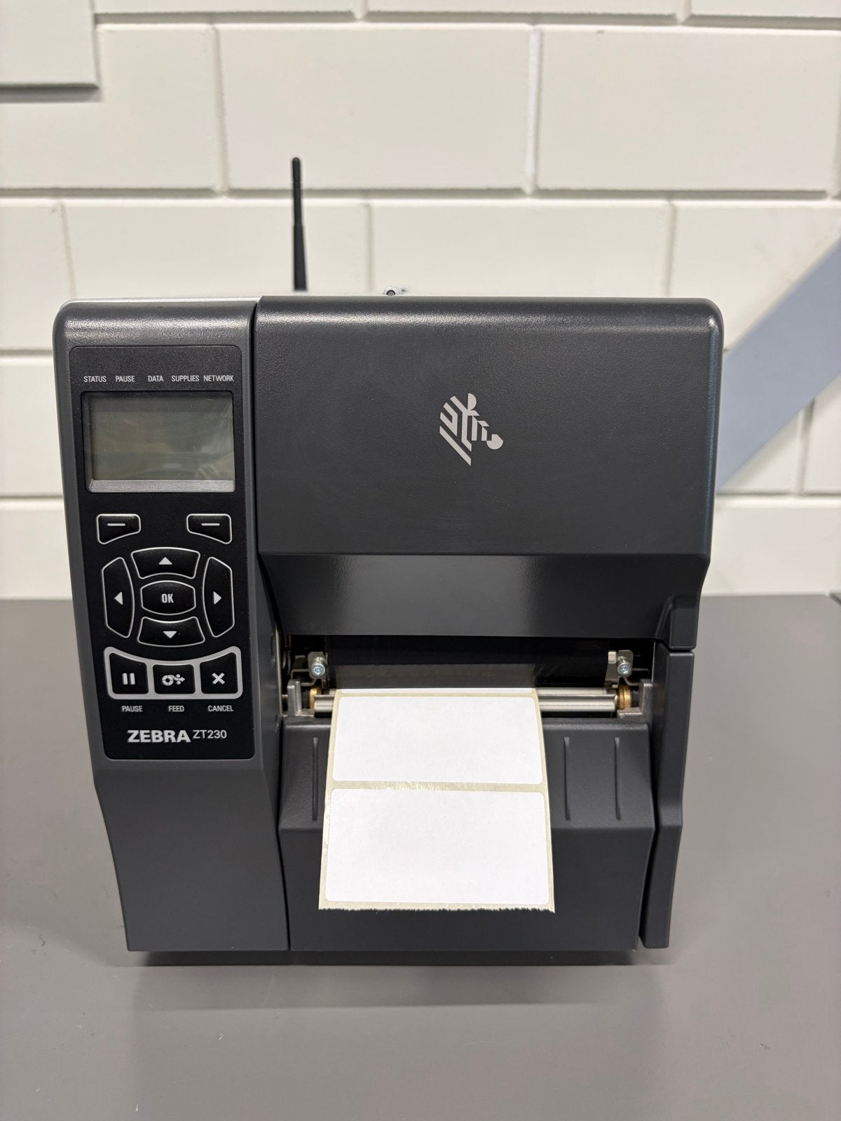 Zebra ZT230 Labelprinter - Thermische Transfer Printer, Zwart-en-wit printen, Gebruikt, Printer, Ophalen of Verzenden