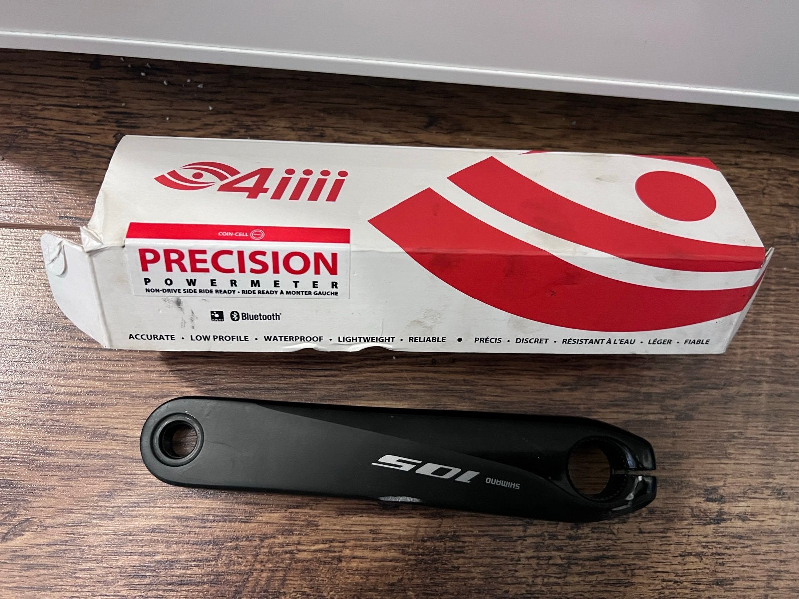 4iiii Precision Vermogensmeter 170mm (gebruikt), Ophalen of Verzenden, Gebruikt, Crankstel of Pedalen