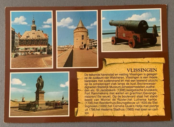 Vlissingen, Verzamelen, Verzenden, 1960 tot 1980, Ongelopen, Zeeland