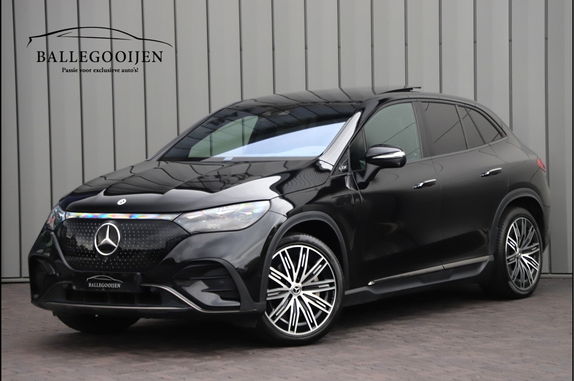 Mercedes-Benz EQE SUV 350+ AMG Line 96 kWh | Hyperscreen | A, Auto's, Automaat, Achterwielaandrijving, Gebruikt, Zwart