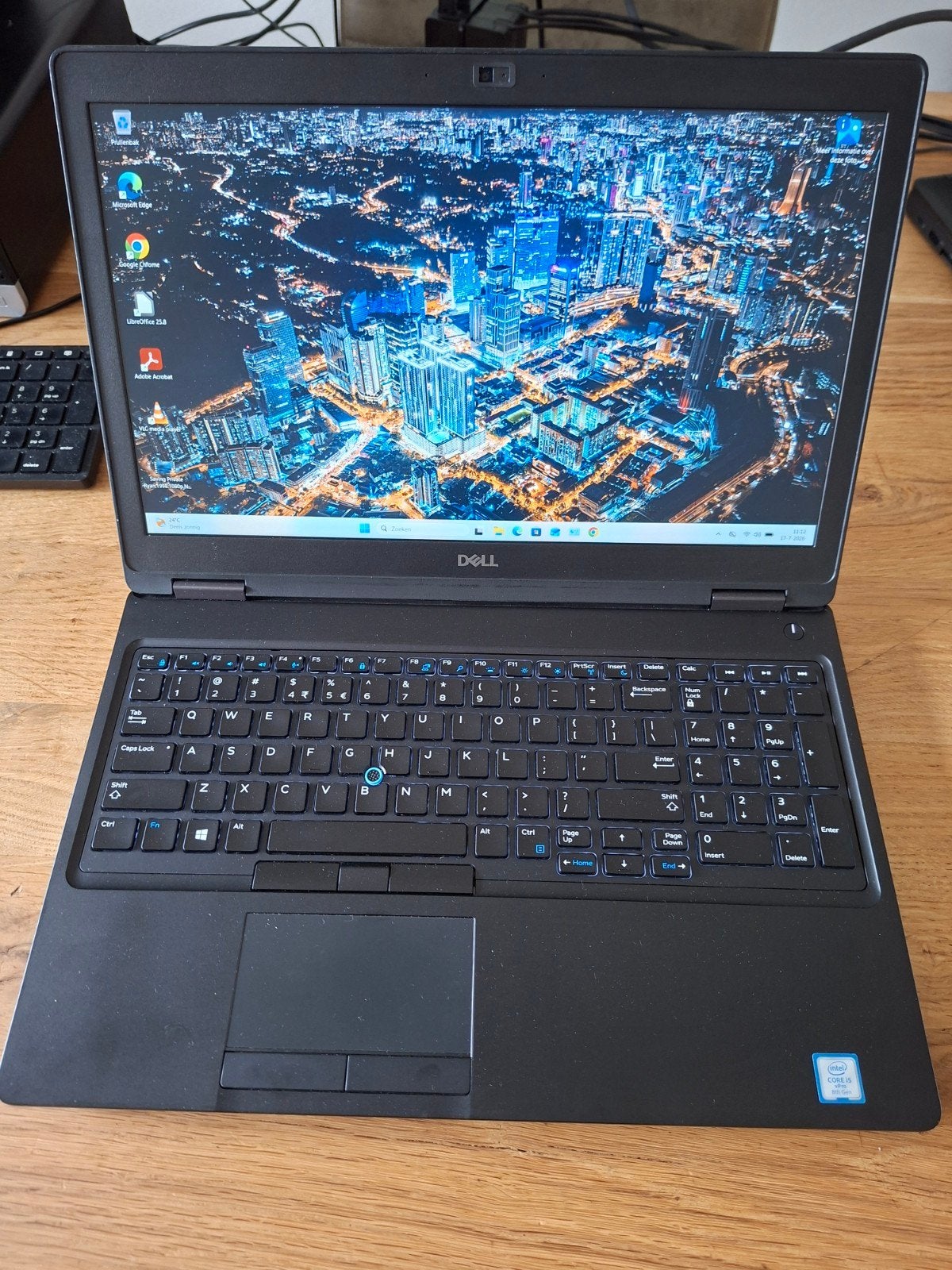 Dell Latitude 5590 - i5-8350U, 16GB RAM, 119GB SSD €125, Computers en Software, Windows Laptops, Ophalen, Gebruikt, Met videokaart