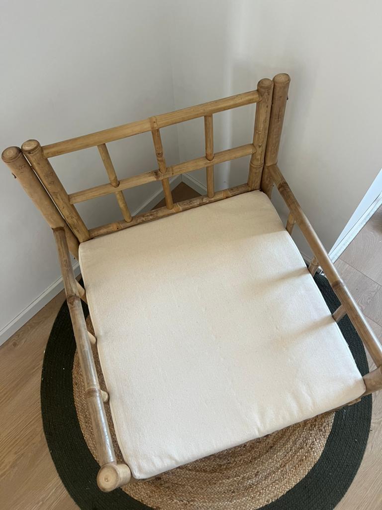 Relax stoel in Ibiza stijl, Huis en Inrichting, Stoelen, Ophalen, Zo goed als nieuw, Eén
