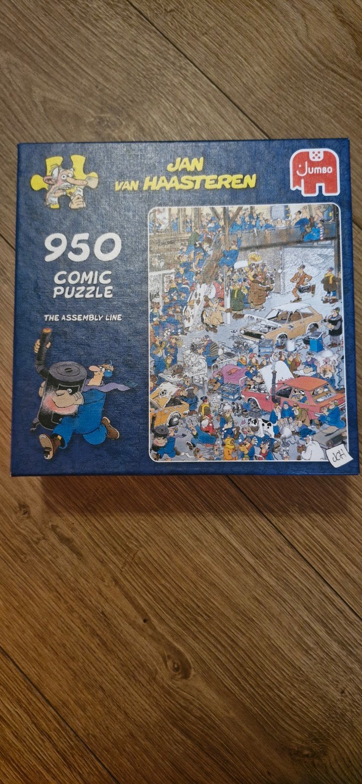 Jan van Haasteren 950 stukjes - The Assembly Line, Ophalen of Verzenden, 500 t/m 1500 stukjes, Zo goed als nieuw, Legpuzzel