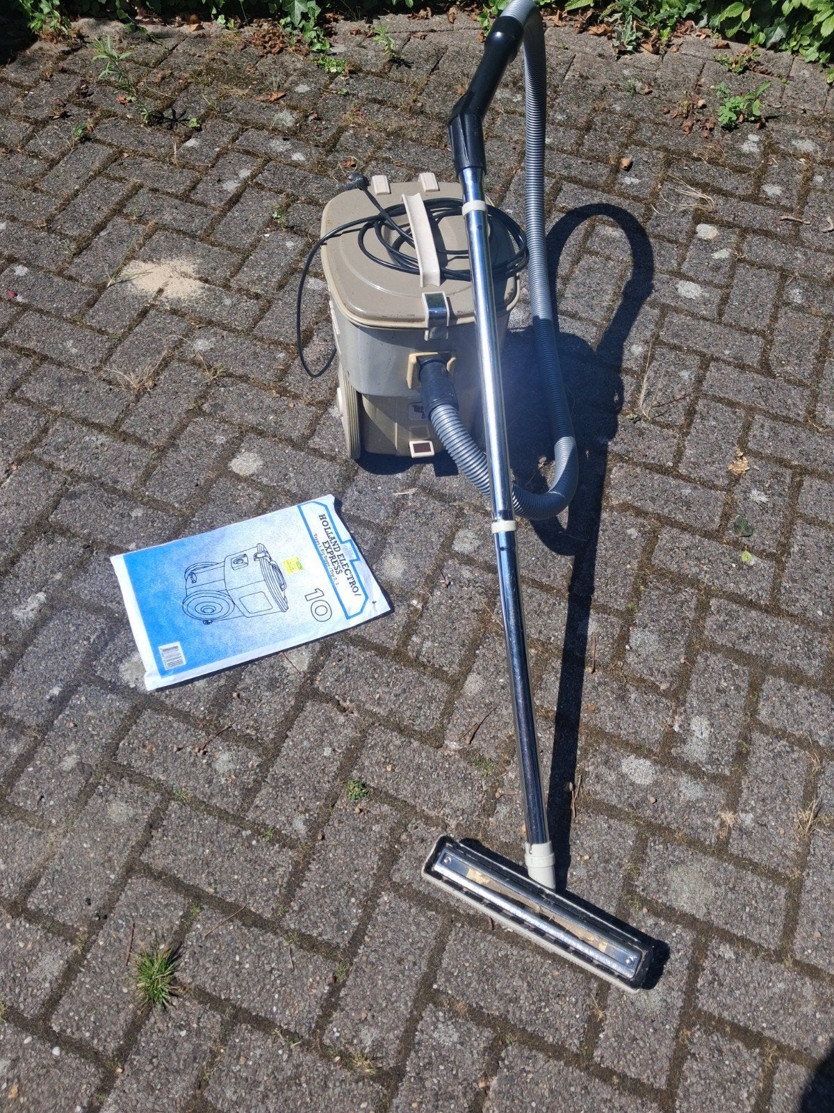 Holland Electro Toppie S stofzuiger - clipje defect, Ophalen, Gebruikt, Steelstofzuiger, Overige merken
