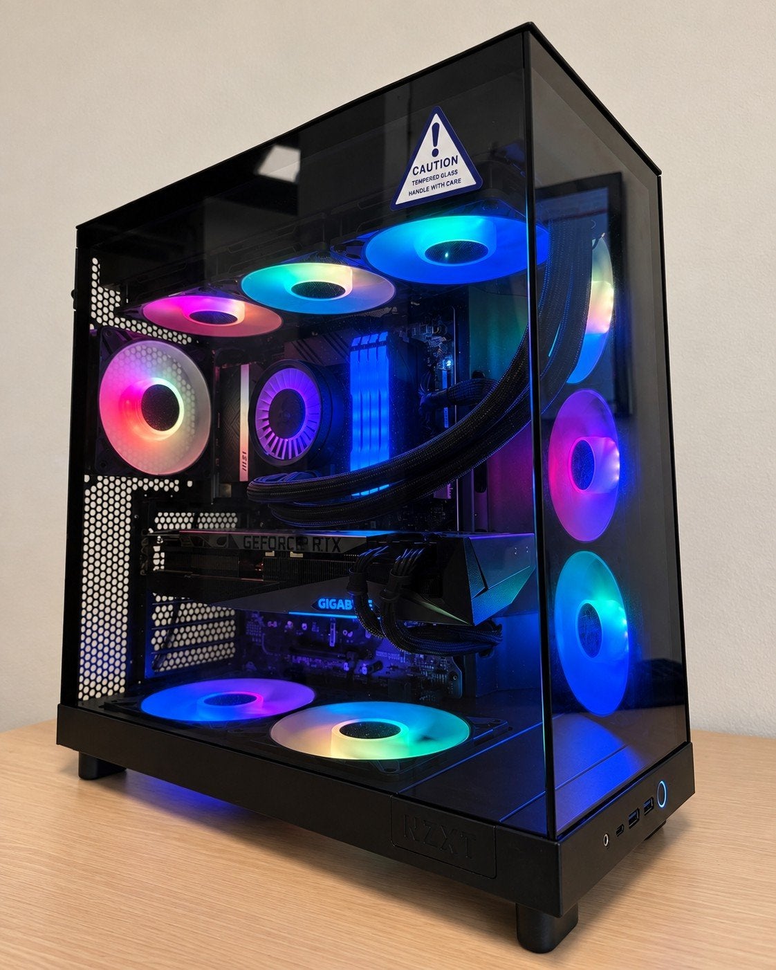 High-End Gaming PC | i9-12900K | RTX 3080 | 32GB | 1TB, Ophalen, 32 GB, NZXT (behuizing), Zo goed als nieuw