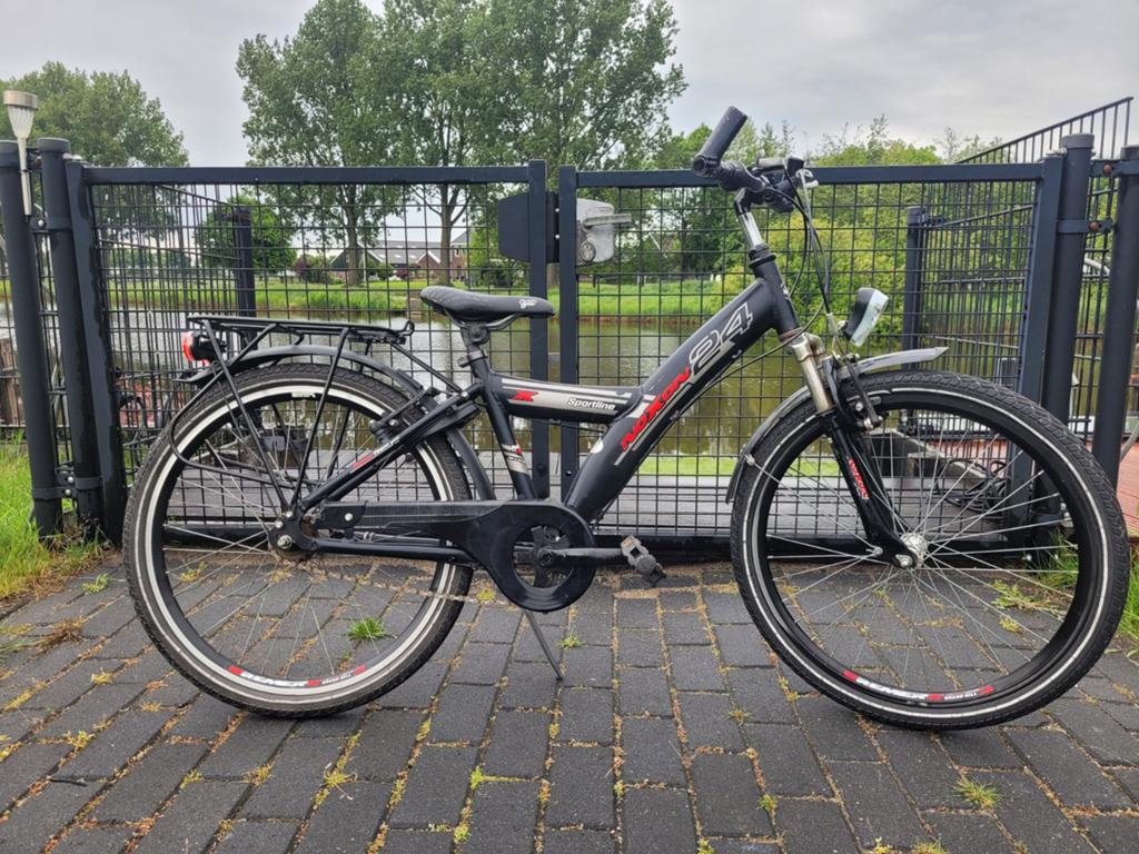 24 inch jongensfiets!, Fietsen en Brommers, Fietsen | Jongens, Ophalen, Zo goed als nieuw, 24 inch, Versnellingen