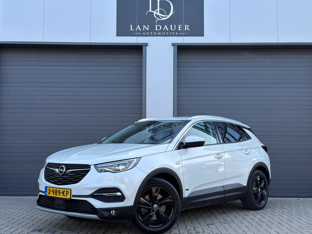 Opel Grandland X 1.6 Turbo Hybrid Elegance /Camera / Carplay, Auto's, Euro 6, 4 cilinders, 181 pk, Wit