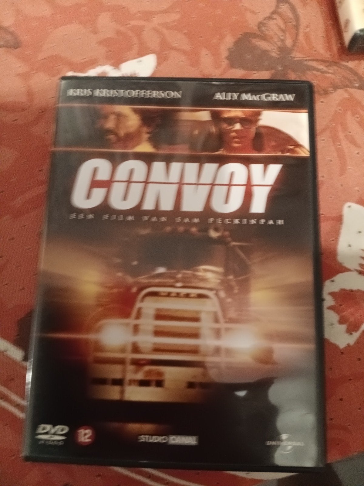 Convoy DVD - Actiethriller met Kris Kristofferson, Actiethriller, Ophalen of Verzenden, Vanaf 12 jaar, Inclusief doosje