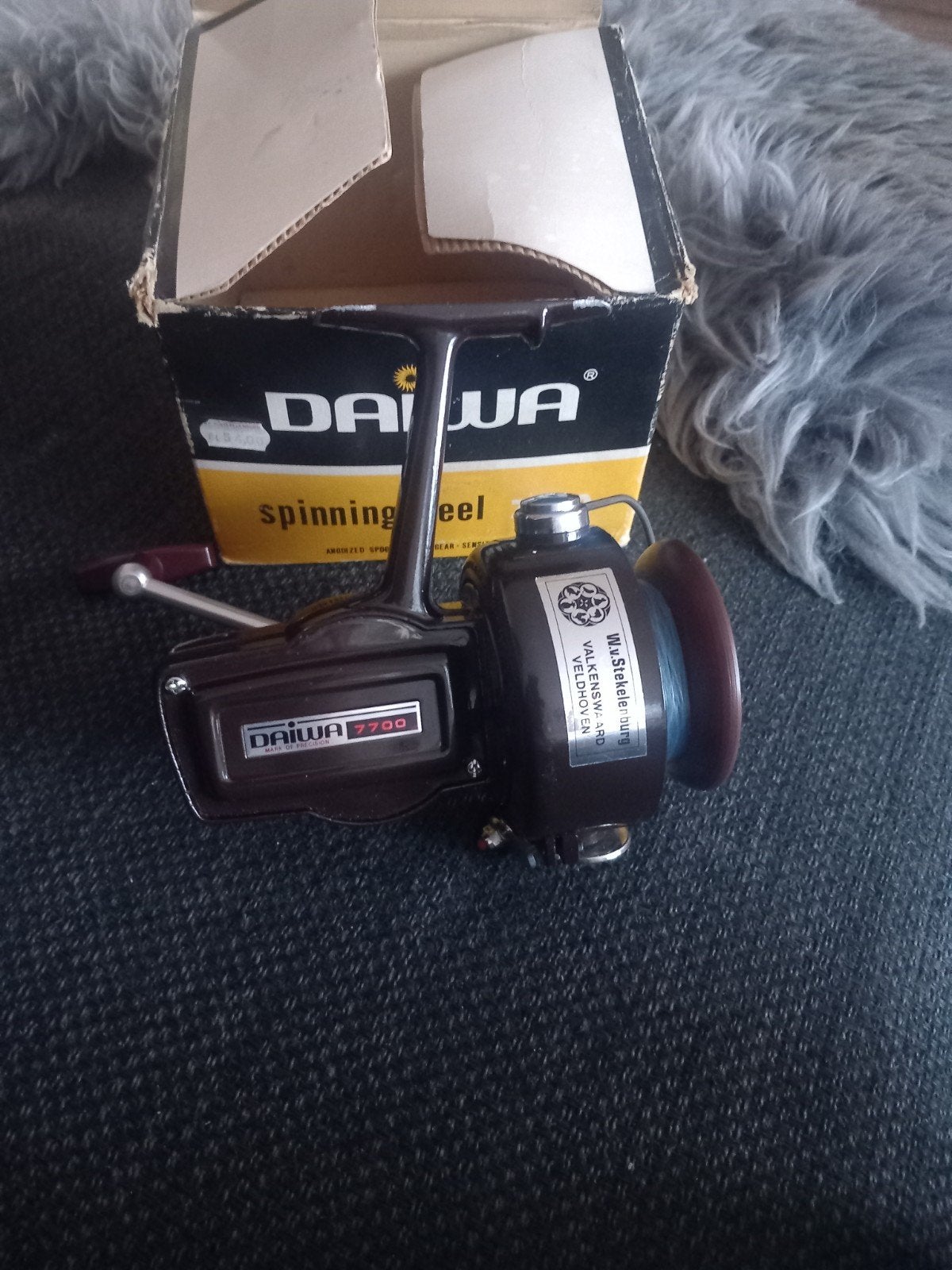 daiwa 7700 molen, Ophalen of Verzenden, Zo goed als nieuw, Molen