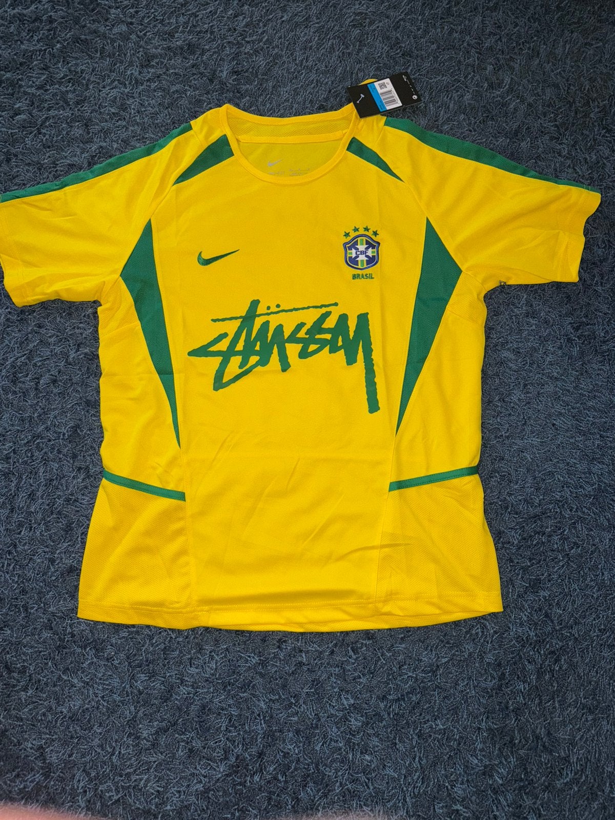 Brazilië x Stussy Shirt, Ophalen of Verzenden, Zo goed als nieuw, Shirt