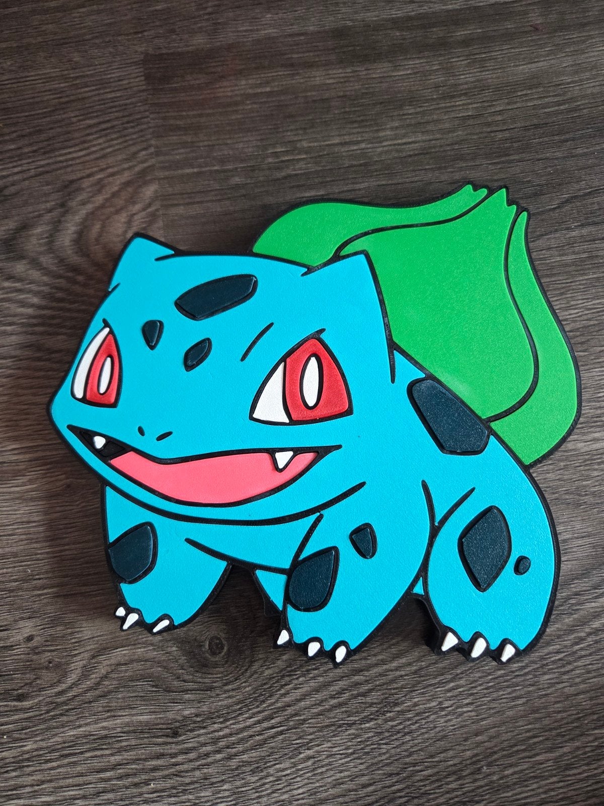 Bulbasaur wanddecoratie voor elke Pokémon fan, Ophalen of Verzenden, Nieuw