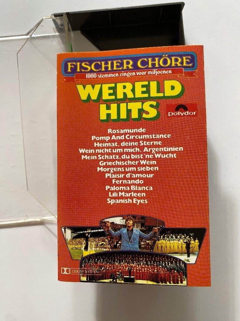 Fischer Chöre - Wereld Hits Cassettebandje, Cd's en Dvd's, Gebruikt, Klassiek, 1 bandje, Ophalen of Verzenden