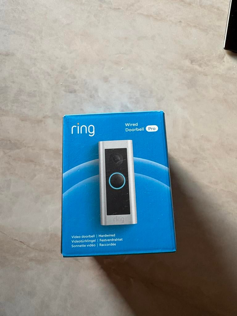 Ring Wired Doorbell Pro - Nieuw en Compleet, Ophalen of Verzenden, Bewegingsdetectiesensor, Nieuw, Bedraad
