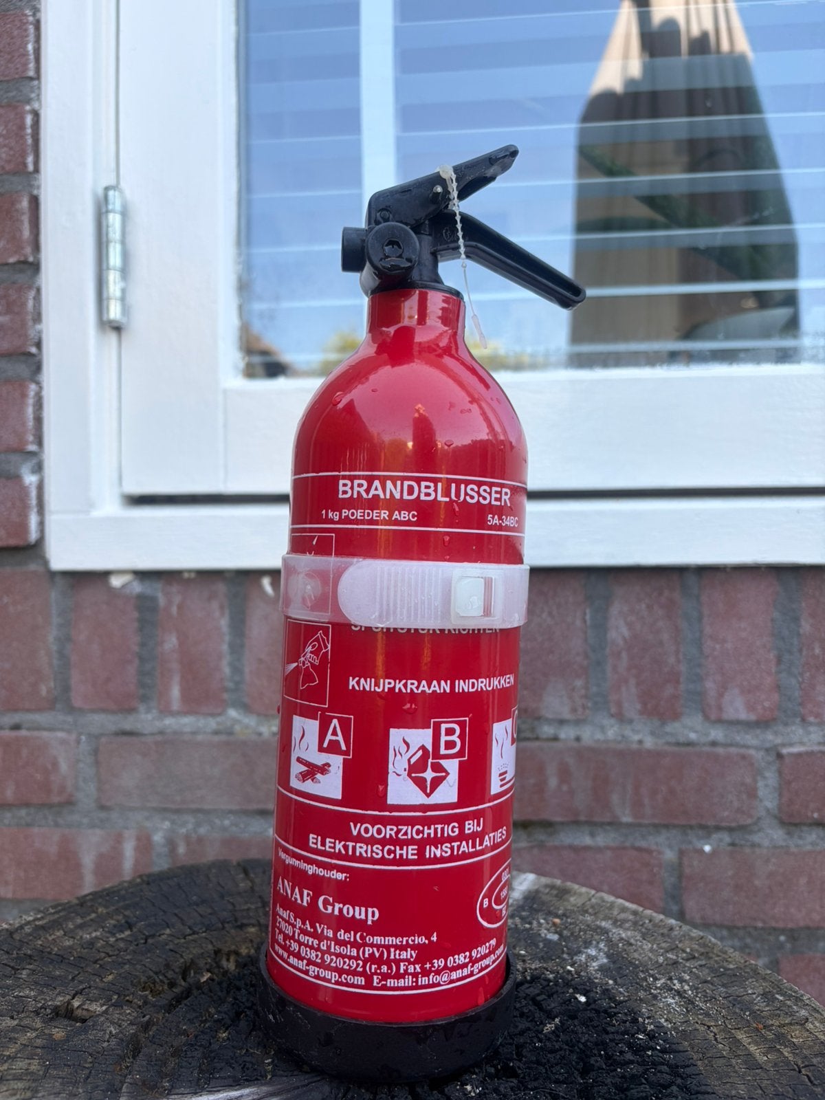 Brandblusser poeder 1kg, Ophalen of Verzenden, Zo goed als nieuw