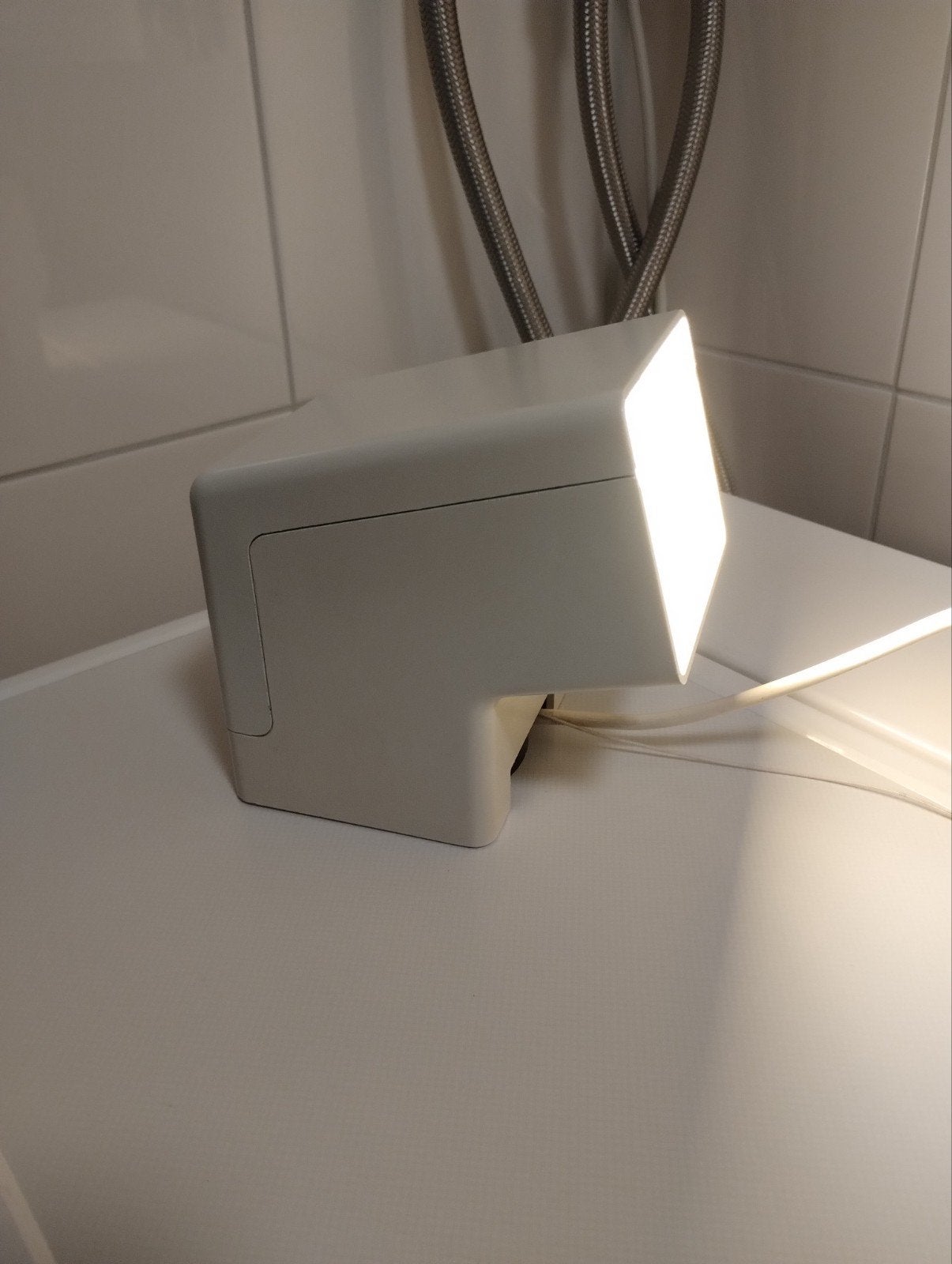 Vintage jaren zeventig Philips Comptalux R16 wandlamp, Ophalen of Verzenden