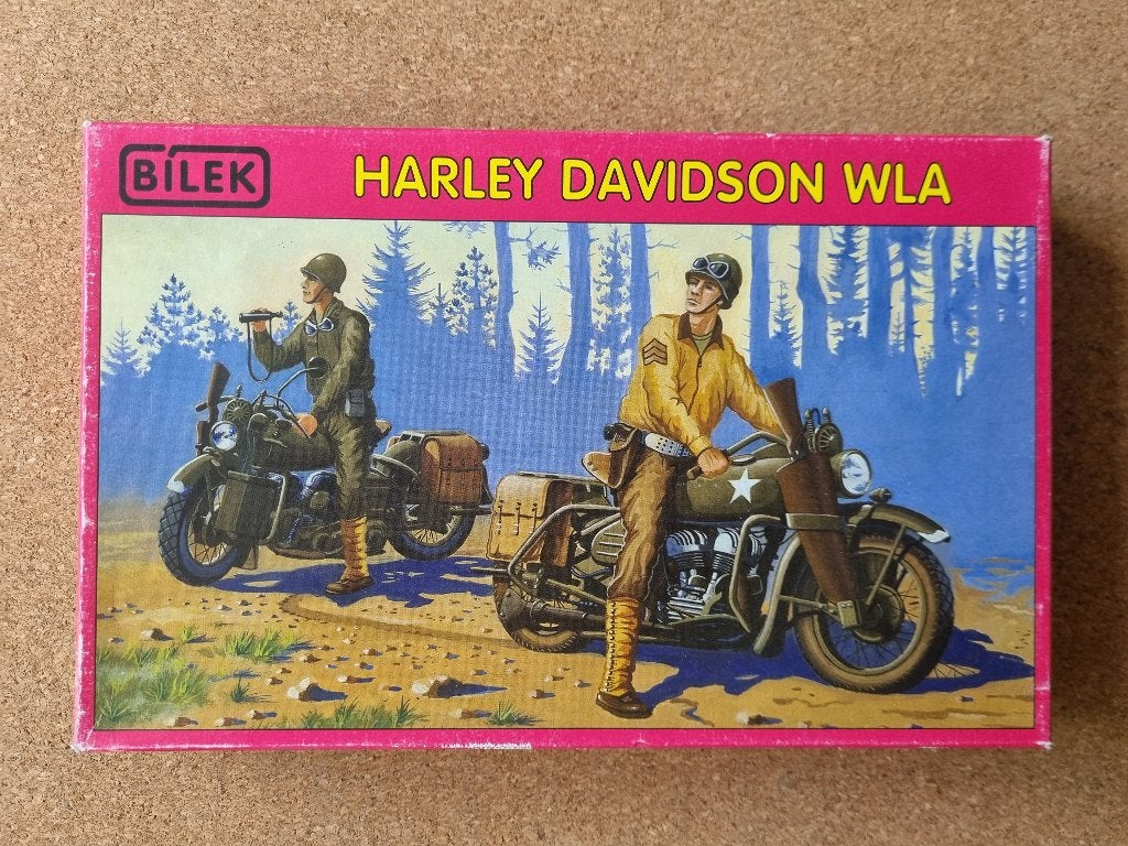 Bilek 889 Harley Davidson WLA 1:35 (1x), Hobby en Vrije tijd, Overige merken, 1:32 tot 1:50, Overige typen, Ophalen of Verzenden
