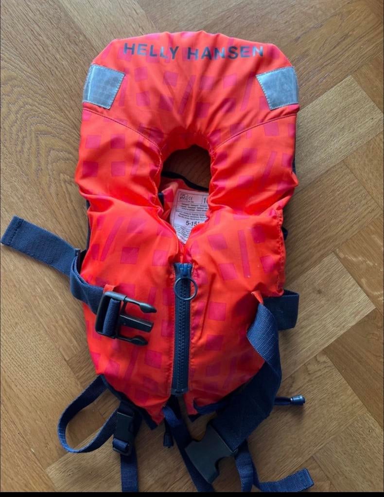 Helly Hansen Kinder Zwemvest 5-15kg - Oranje, Watersport en Boten, Ophalen of Verzenden, Gebruikt, Kind, Reddingsvest of Zwemvest