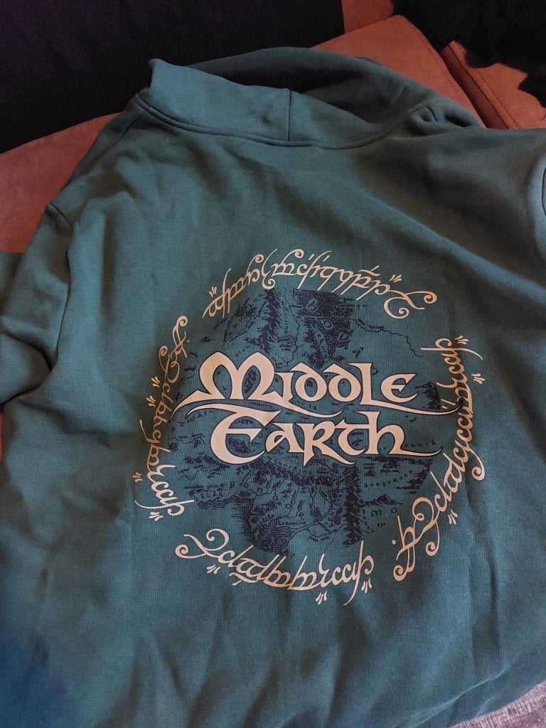 Lord of the Rings Zipper XL, Ophalen of Verzenden, Nieuw, Overige typen