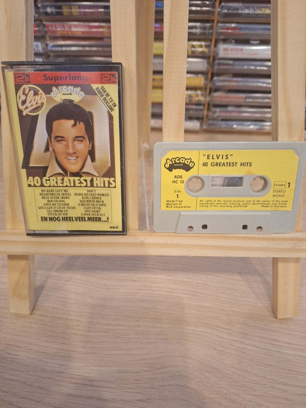 Elvis Presley - 40 Greatest Hits Cassettebandje, Gebruikt, 1 bandje, Ophalen of Verzenden, Origineel