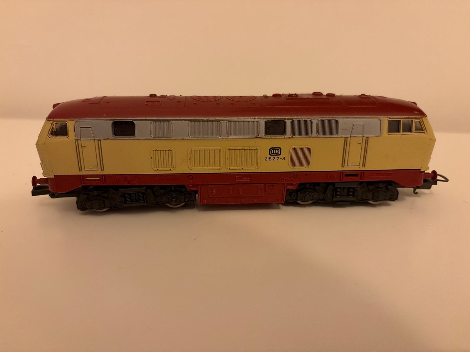 Lima DB 218 217-8 Diesellocomotief, Gebruikt, Ophalen of Verzenden, Analoog, Lima