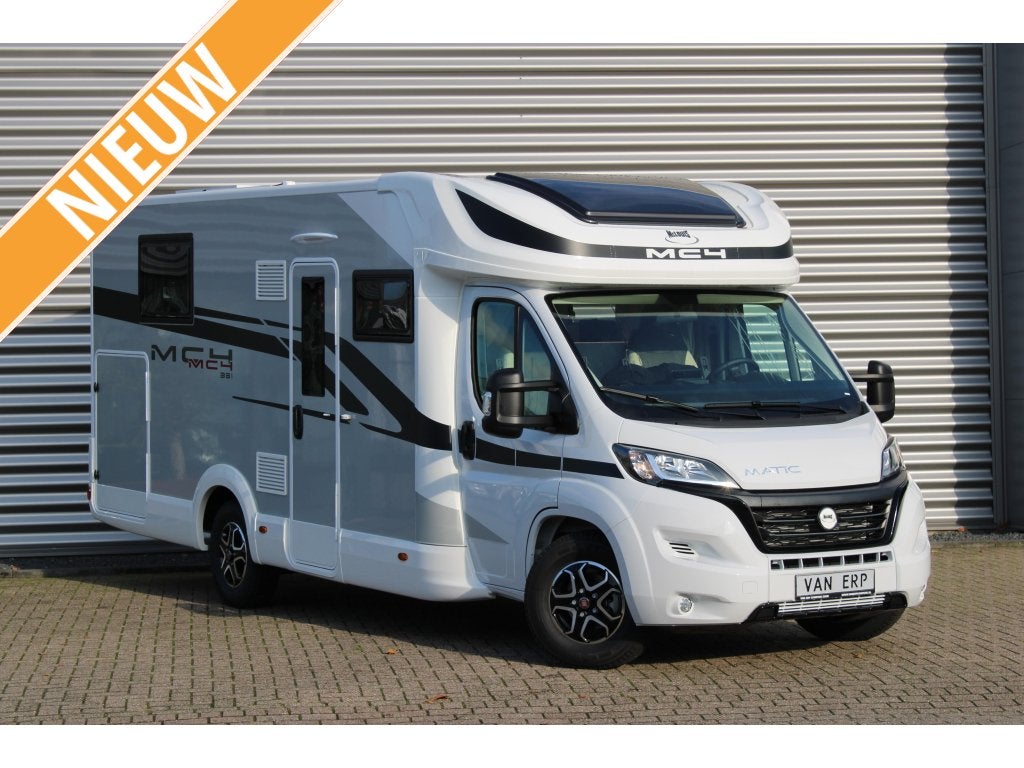 McLouis MC4 381 Queensbed Face-to-Face NIEUW AUTOMAAT, Automaat, Ringverwarming, Fiat, Koelkast